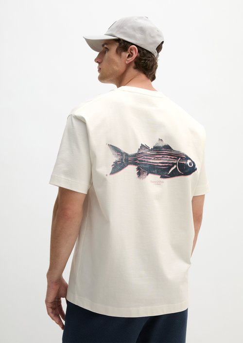 T-shirt loose — Silky White