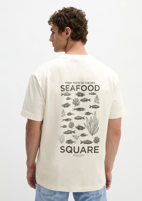T-shirt loose — Silky White