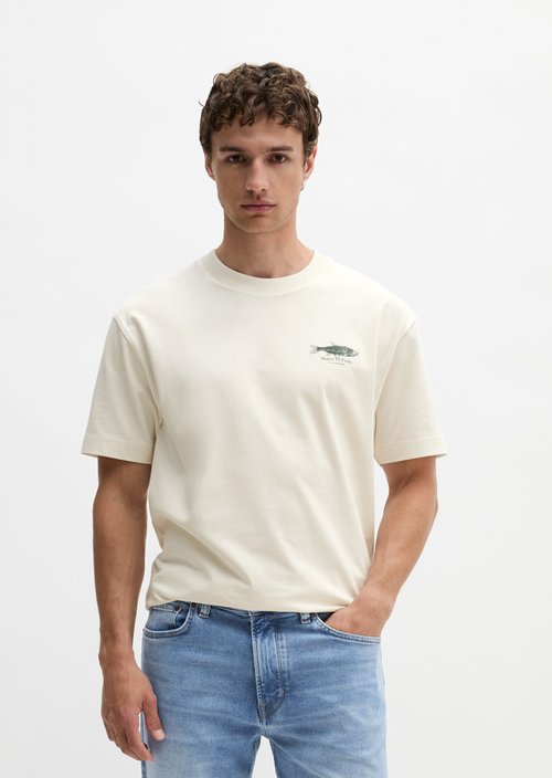 T-shirt loose — Silky White