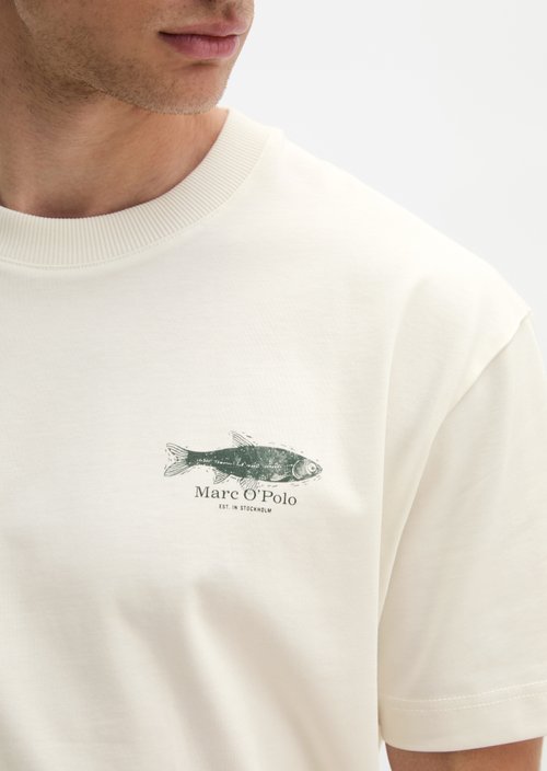 T-shirt loose — Silky White