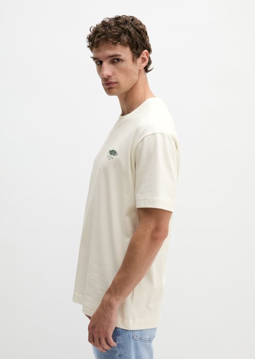 T-shirt loose — Silky White