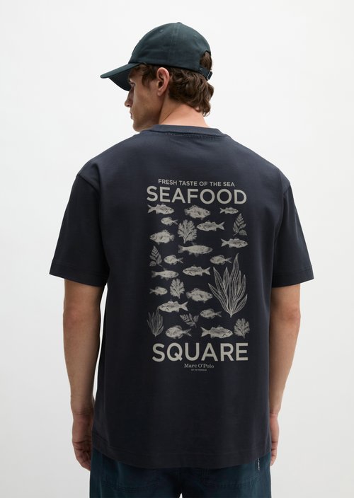 T-shirt loose — Dark Navy