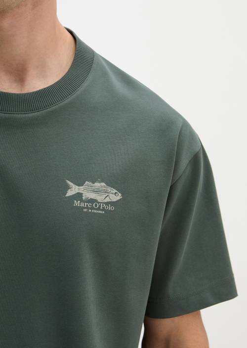 T-Shirt loose Mangrove in Detailansicht