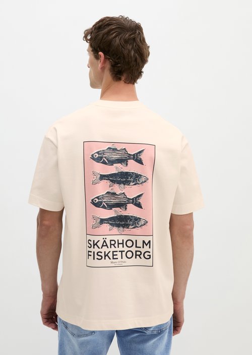 T-shirt loose — Silky White