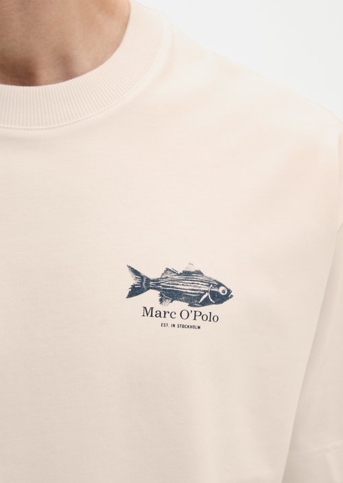 T-shirt loose — Silky White