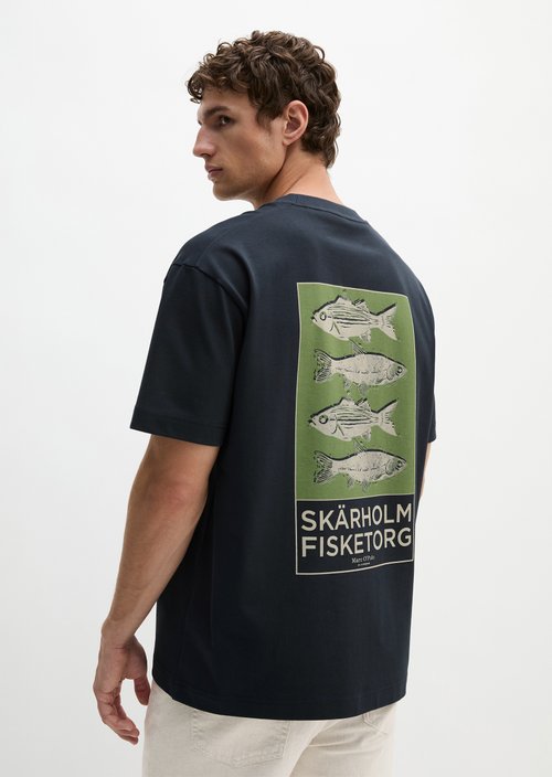 T-shirt loose — Dark Navy