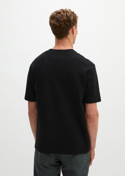 Loose-fitting T-shirt — Black