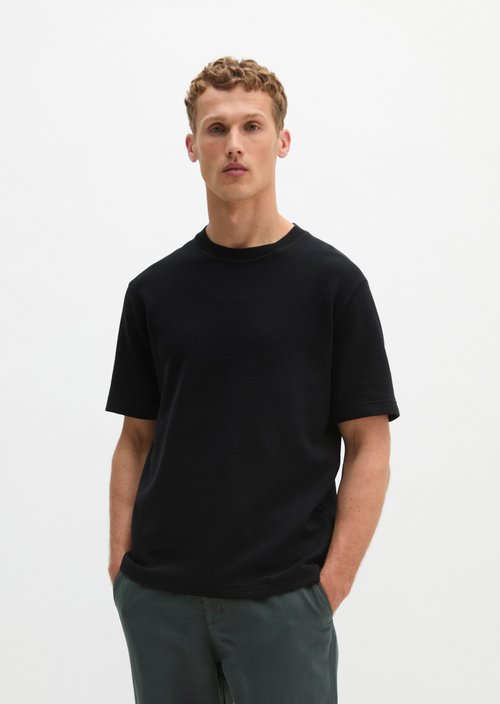 Loose-fitting T-shirt — Black