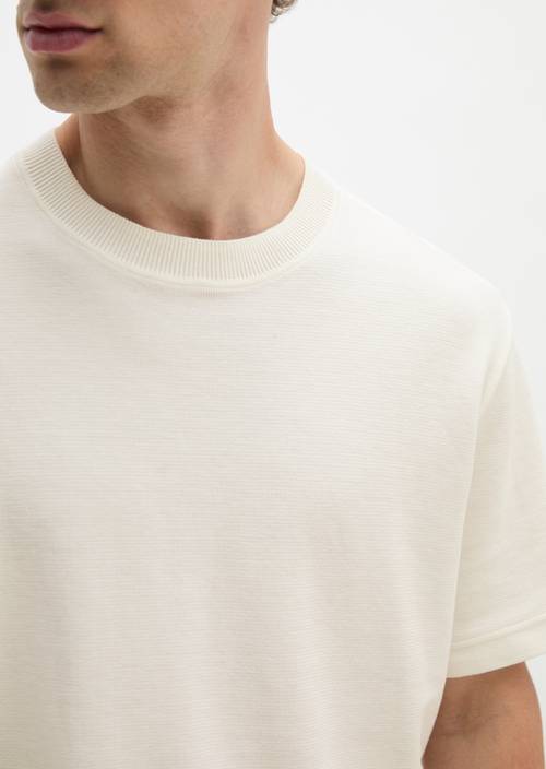 T-shirt ample Silky White en vue détaillée