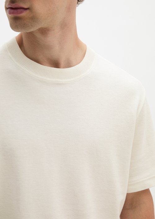 Loose-fitting T-shirt — Silky White