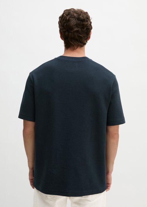 Loose-fitting T-shirt — Dark Navy