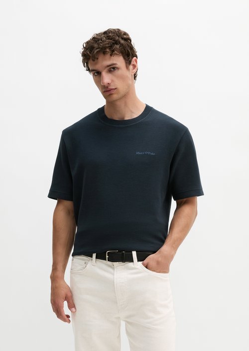 Loose-fitting T-shirt — Dark Navy