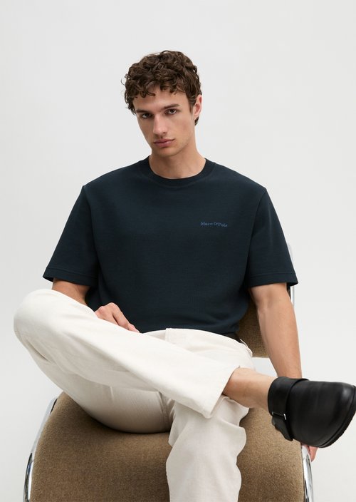 Loose-fitting T-shirt — Dark Navy