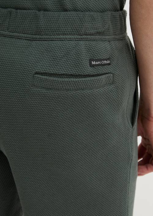 Jerseyshorts regular Mangrove in Detailansicht