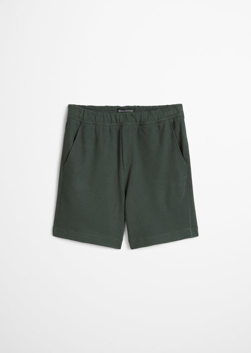 Regular-Fit Jersey Shorts — Mangrove