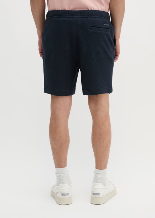 Regular-Fit Jersey Shorts — Dark Navy