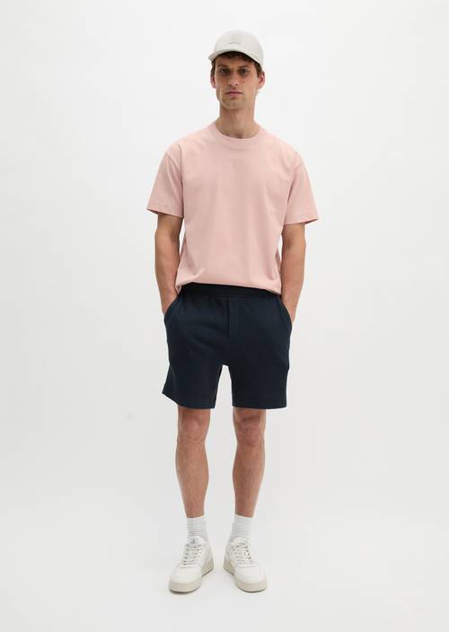 Jerseyshorts regular Dark Navy in Frontalansicht