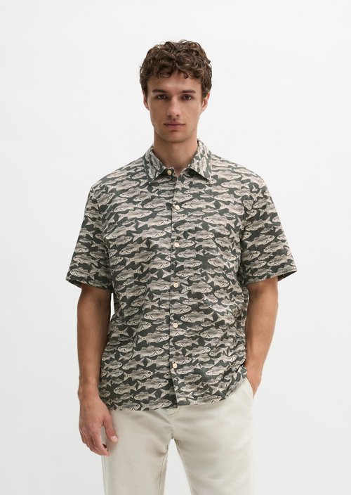 Regular shirt — Bright Green