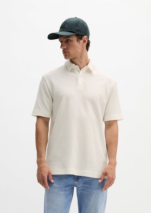 Regular-fit polo shirt — Silky White