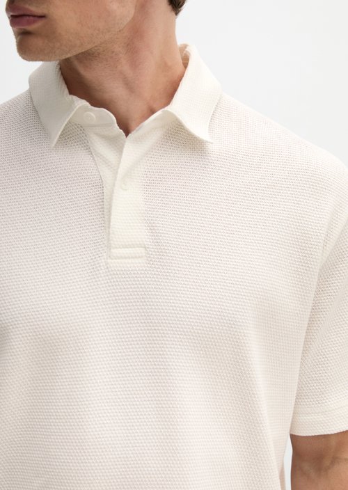 Regular-fit polo shirt — Silky White