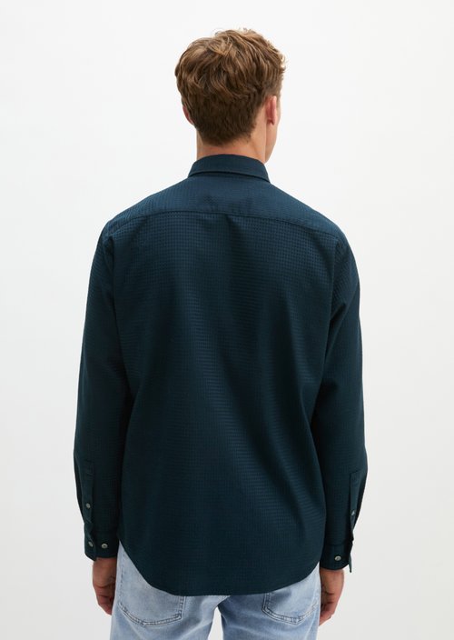 Regular-fit shirt — Dark Navy