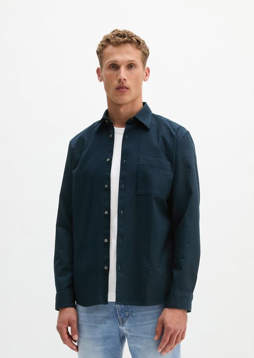 Regular-fit shirt — Dark Navy