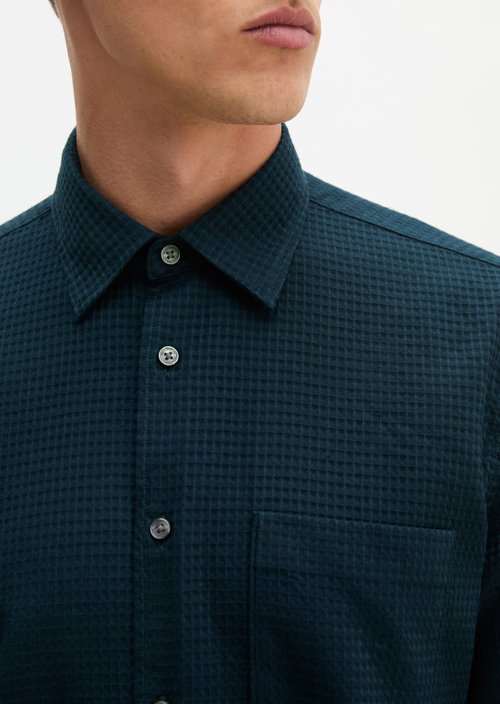 Regular-fit shirt — Dark Navy