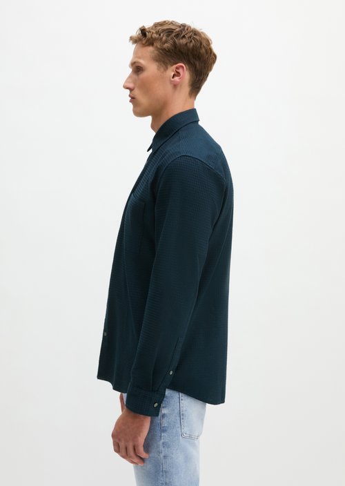 Regular-fit shirt — Dark Navy