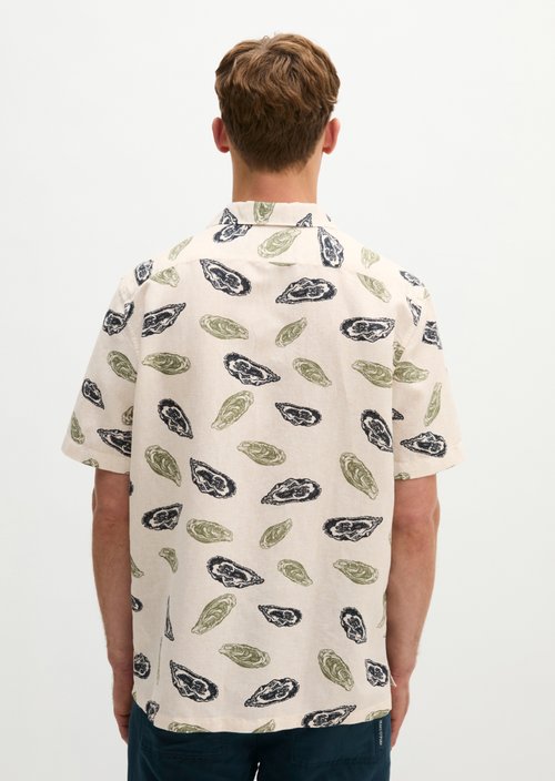 Regular short-sleeved shirt — Light Beige