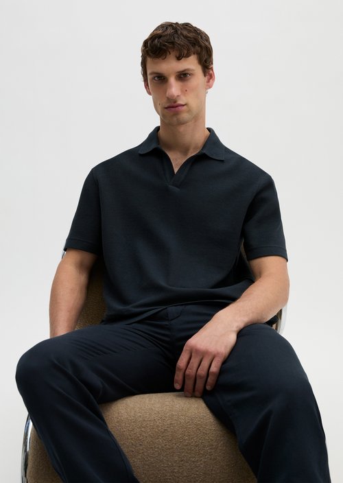 Regular-fit polo shirt — Dark Navy