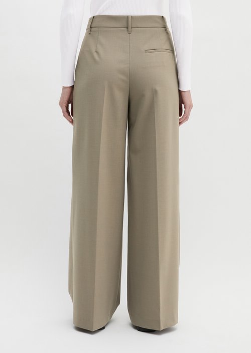 DFB Travel Collection suit trousers — Frozen Taupe