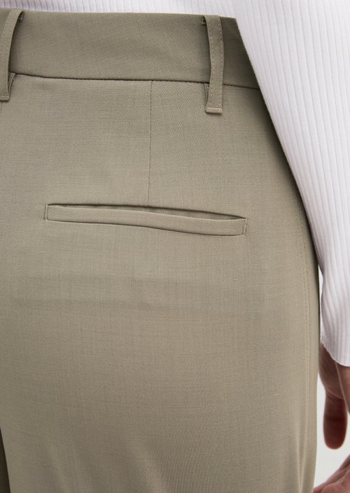 DFB Travel Collection suit trousers — Frozen Taupe