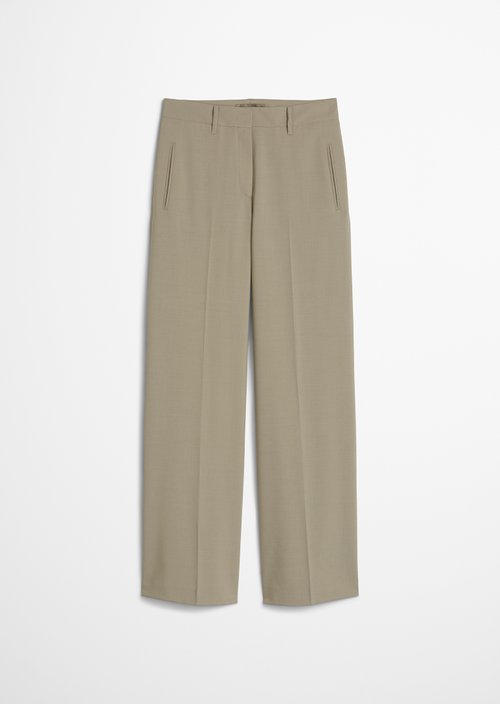 DFB Travel Collection suit trousers — Frozen Taupe