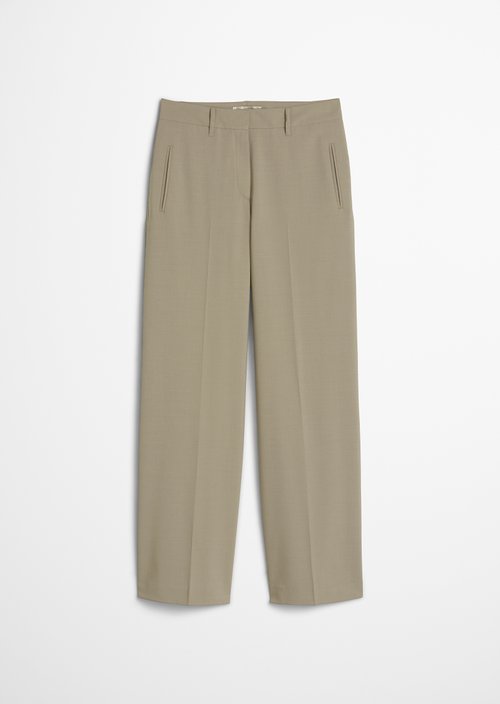 Suit Pants from the DFB Travel Collection — Frozen Taupe