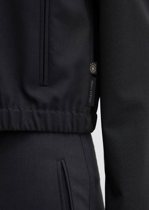 Jacket DFB Travel Collection Deep Night Blue in detail view