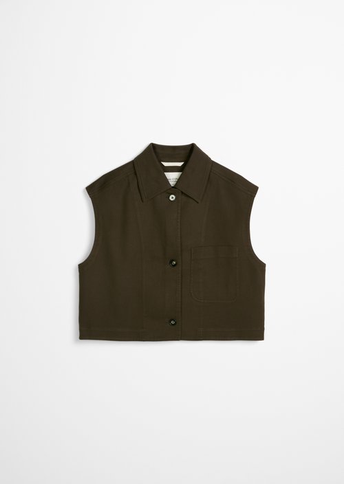 Vest boxy — Mossy Earth
