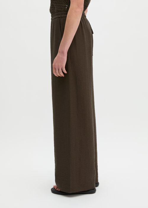 Pull-on pants wide — Mossy Earth