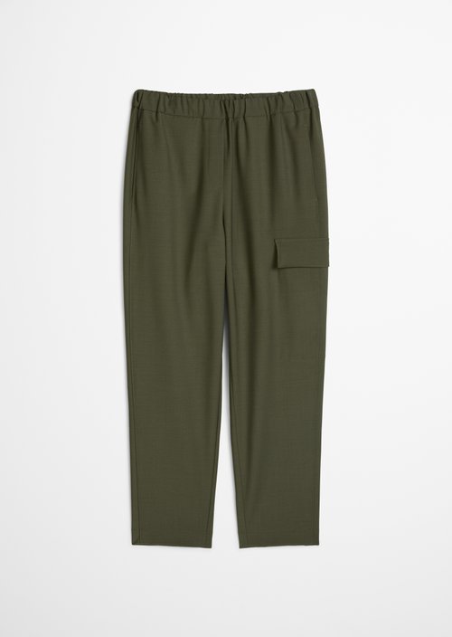 Pull-on cargo pants regular — Wild Olive