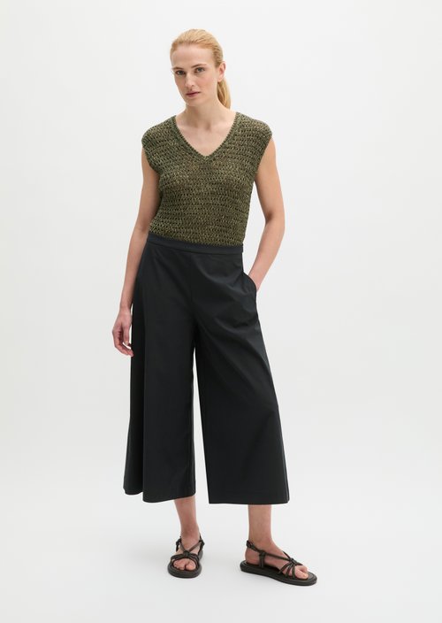 Culotte wide — Black