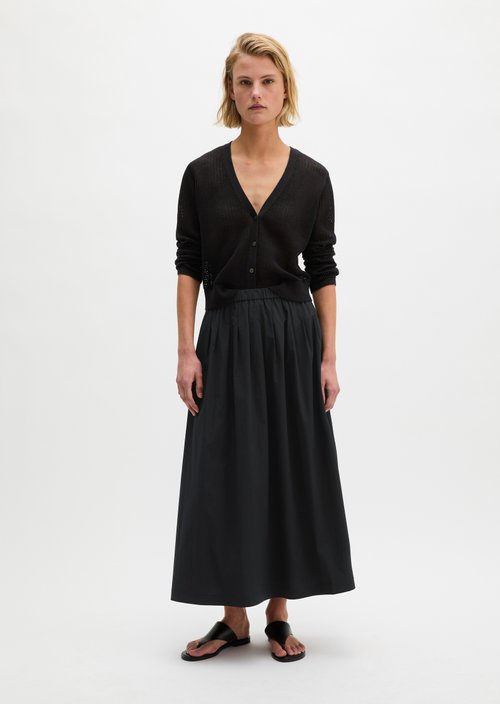 Flared skirt — Black