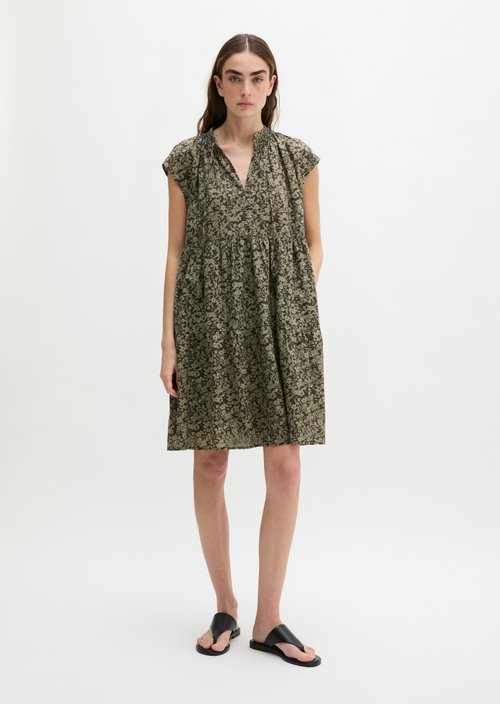 Tiered dress loose — Medium Brown