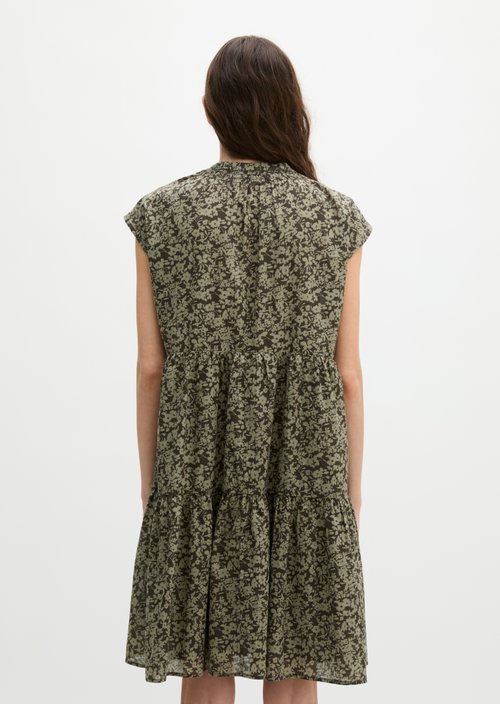 Tiered dress loose — Medium Brown