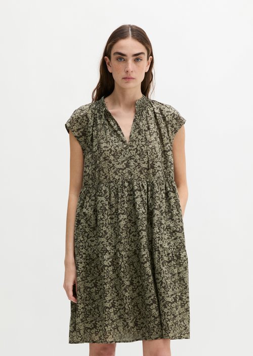 Tiered dress loose — Medium Brown