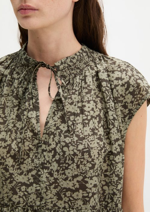 Tiered dress loose — Medium Brown