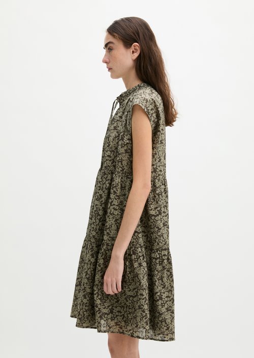 Tiered dress loose — Medium Brown