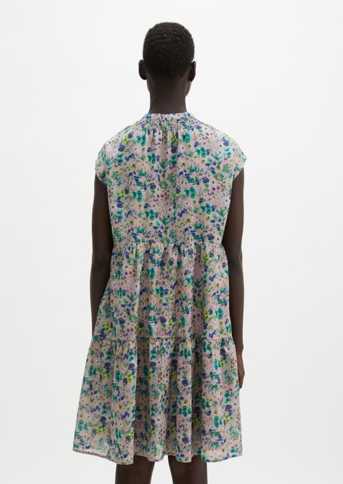 Tiered dress loose — Light Pink