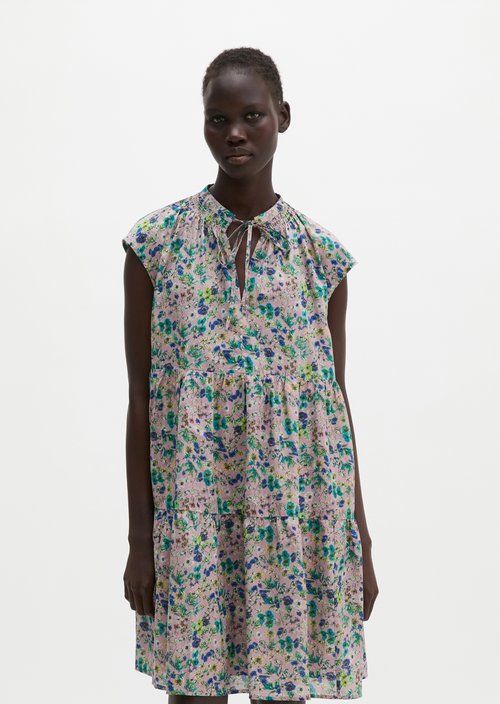 Tiered dress loose — Light Pink