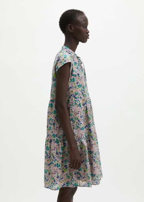 Tiered dress loose — Light Pink