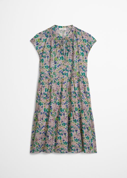 Tiered dress loose — Light Pink