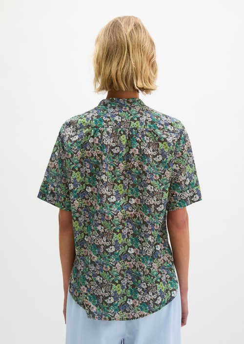 Relaxed blouse — Medium Brown